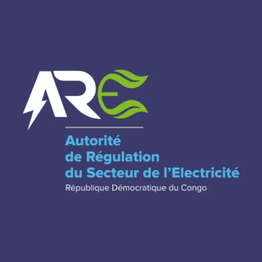 Logo ARE Blue background